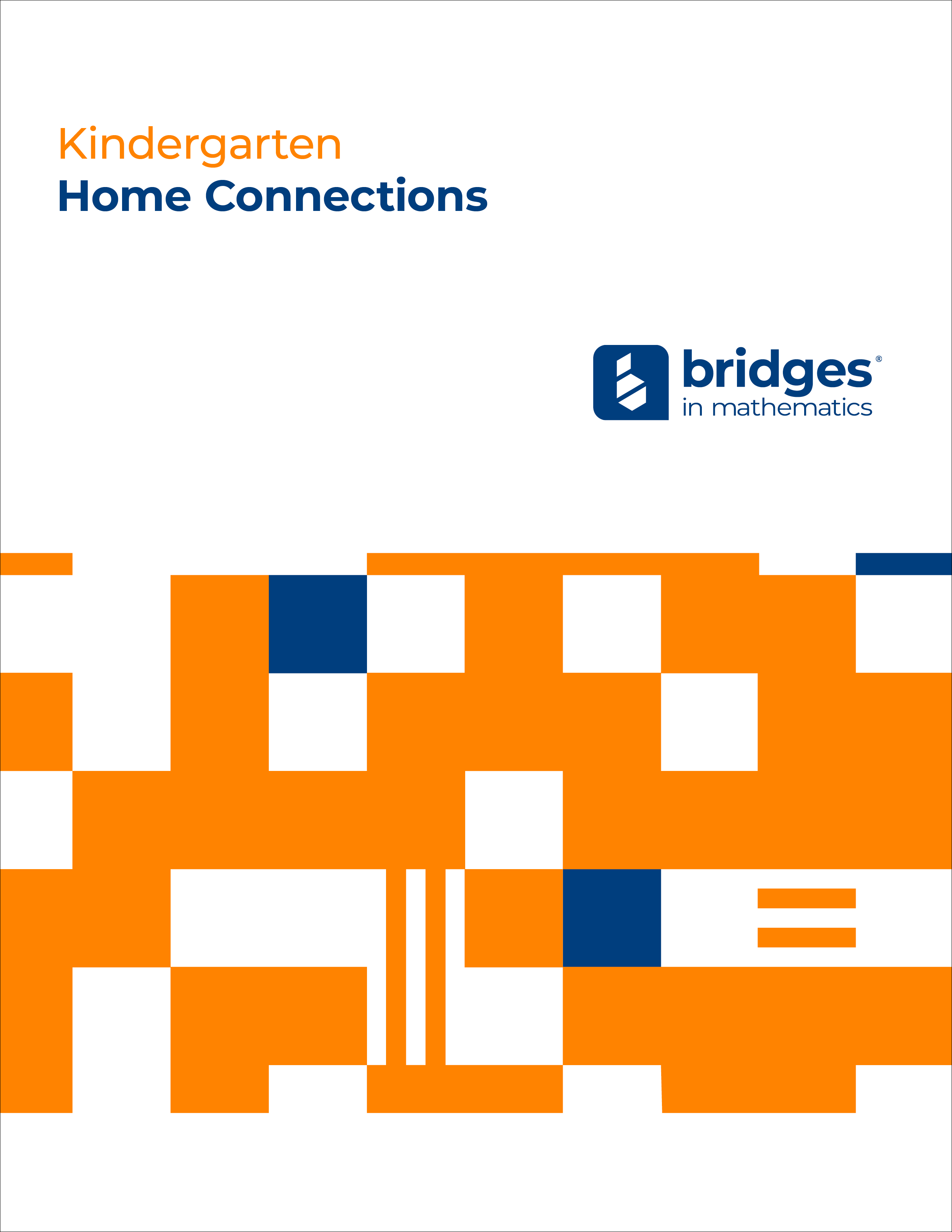 Bridges 3rd Edition Grade K Home Connections (5 Pack)